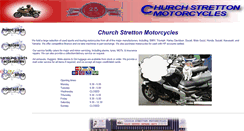 Desktop Screenshot of churchstrettonmotorcycles.com